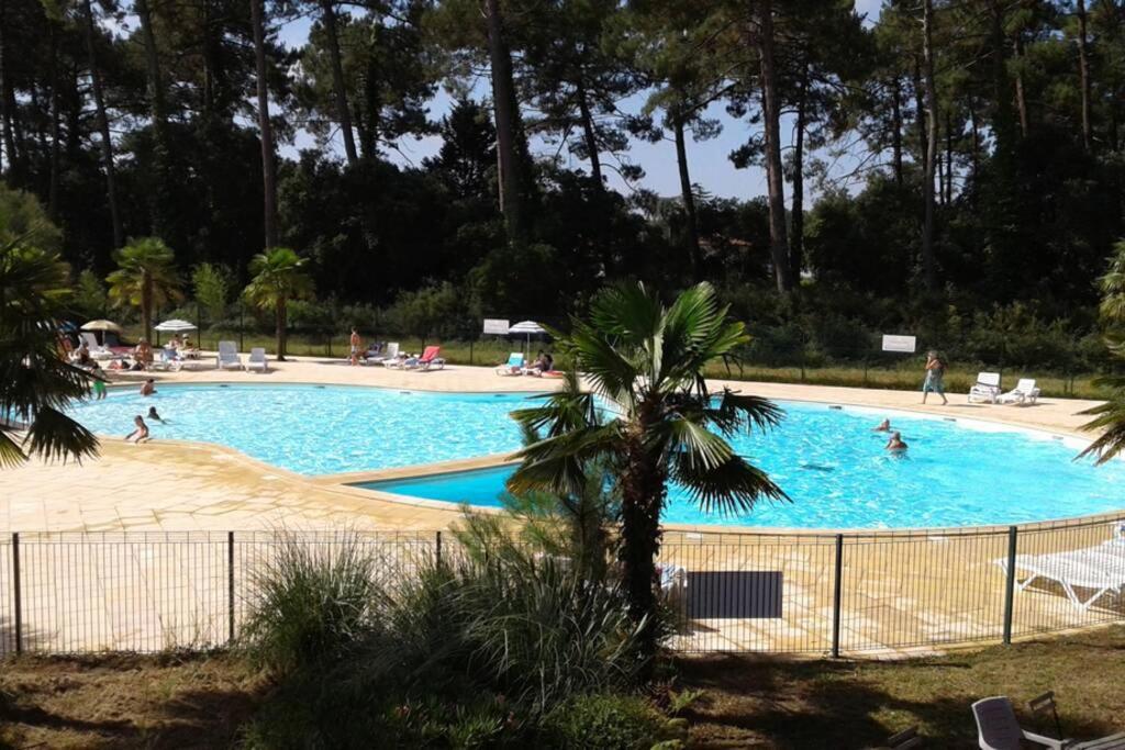 T2 Antigua Ondres Plage Avec Piscine Et Tennis ภายนอก รูปภาพ